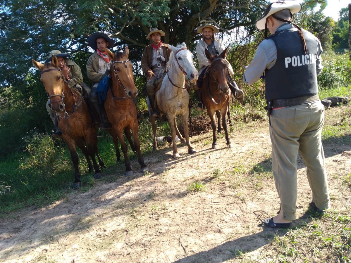 La Policía profundiza los operativos en la frontera seca para impedir el contrabando de hacienda desde Formosa al Paraguay