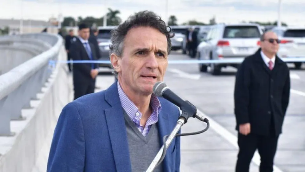 Insfr&aacute;n y el ministro Katopodis habilitaron el viaducto sobreelevado de Formosa