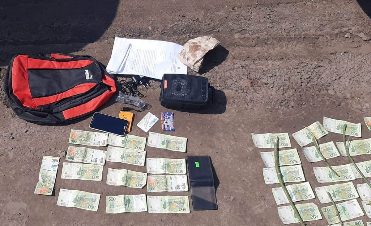 La Policía recuperó una importante suma de dinero y detuvo a un joven