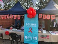 La secretaría de Acción Social de la comuna brindó información a jóvenes sobre prevención de VIH