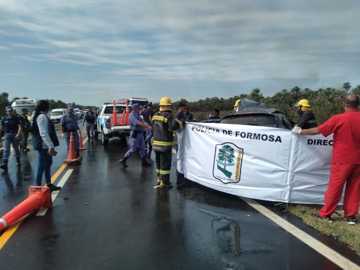 Un siniestro vial protagonizado por tres rodados terminó con dos víctimas fatales