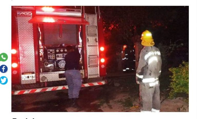 Riacho He He: un hombre de 26 años resultó con el 70% del cuerpo quemado y fue derivado al Hospital Evita de Formosa