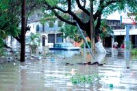INTENSAS PRECIPITACIONES: El agua ingresó a las casas y se requirió el encendido de bombas